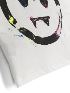 barrowkids Barrow kids Katoenen T-shirt met logoprint - Wit