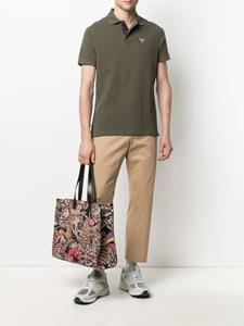 Barbour Poloshirt met geborduurd logo - Groen