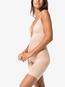 SPANX Gedrapeerde bodysuit - Beige