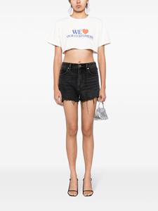alexanderwang Alexander Wang High waist denim shorts - Zwart