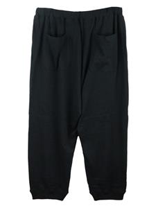 yohjiyamamoto Yohji Yamamoto Trainingsbroek met verlaagd kruis - Zwart