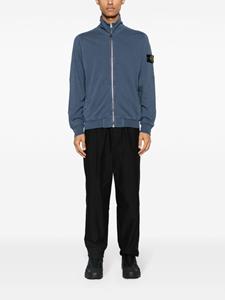 Stone Island Sweater met Compass-logopatch - Blauw