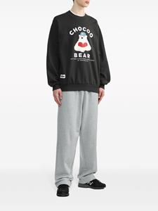CHOCOOLATE Sweater met print - Zwart