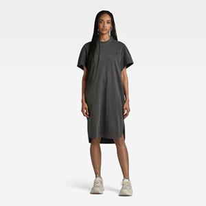 G-Star RAW Overdyed Loose T-Shirt Jurk - Zwart - Dames