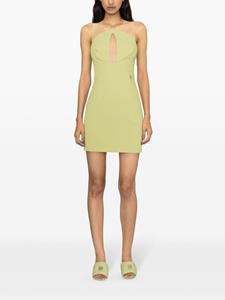 elisabettafranchi Elisabetta Franchi Midi-jurk met uitgesneden detail - Groen