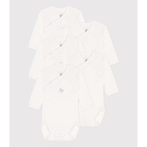 PETIT BATEAU Set van 5 rompers in katoen