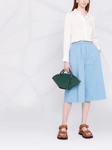 Theory Zijden blouse - Beige