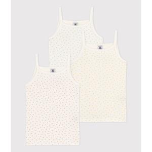 PETIT BATEAU Set van 3 onderhemdjes