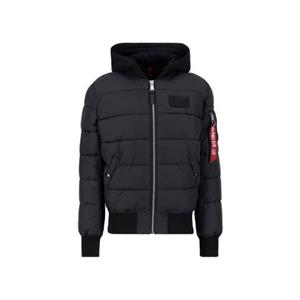 Alpha Industries Steppjacke "MA-1 ZH Back Print", mit Kapuze