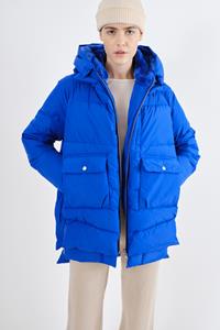 Embassy of Bricks and Logs Damen vegan Lyndon Pufferjacke Emb Blau