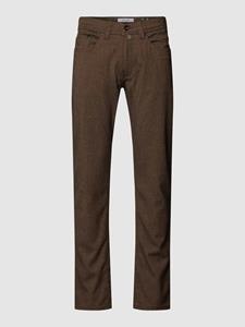 Pierre Cardin Tapered fit stoffen broek in gemêleerde look