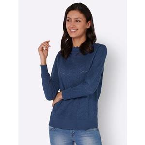 Classic Basics Trui met staande kraag Trui