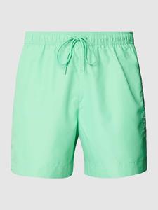 Tommy Hilfiger Swimwear Badeshorts "MEDIUM DRAWSTRING", mit Markenlabel an der Hüfte