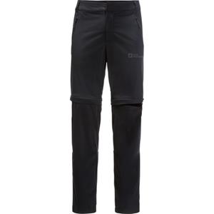 Jack Wolfskin - Glastal Zip Off Pants - Trekkingbroek, zwart