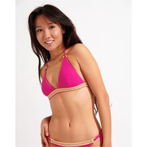 Banana moon Bikinitop met koordsluiting, model 'WAKO'