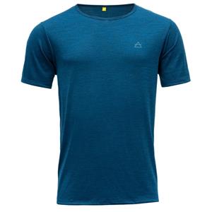 Devold  Valldal Merino 130 Tee - Merinoshirt, blauw