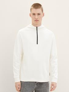 TOM TAILOR Denim Hoodie Relaxed Sweatshirt mit recyceltem Polyester