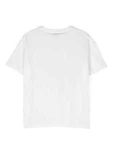 ETRO KIDS Pegaso-motif cotton T-shirt - Wit
