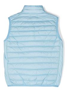 Stone Island Junior Bodywarmer met logopatch - Blauw