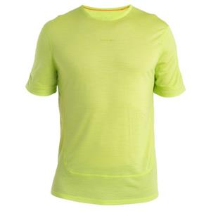 Icebreaker  Merino 125 Zoneknit Energy Wind S/S Tee - Merinoshirt, geel/groen