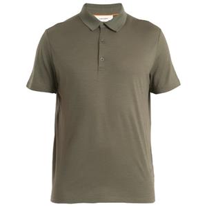 Icebreaker  Merino 150 Tech Lite III S/S Polo - Merinoshirt, olijfgroen