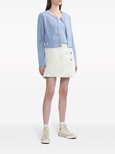 CHOCOOLATE Skorts met wikkelvoorkant - Wit