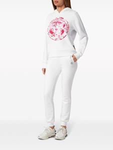 pleinsport Plein Sport Carbon Tiger hoodie van katoenblend - Wit