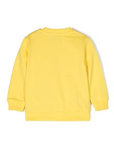 moschinokids Moschino Kids Sweater met teddybeerprint - Geel