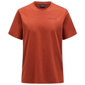 Peak Performance  Explore Graphic Tee - Sportshirt, rood