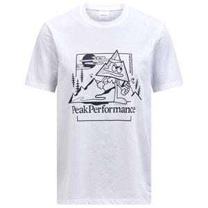 Peak Performance  Explore Graphic Tee - Sportshirt, wit