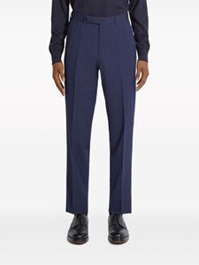 Zegna High waist broek - Blauw