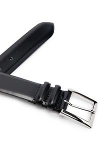 Orciani Leren riem - Blauw