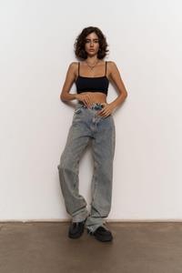 Mai 2333 -  Collection Marla Basic vuilgroene jeansbroek