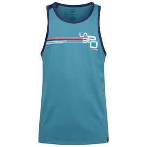 La sportiva  Stripe Cube Tank - Tanktop, turkoois/blauw