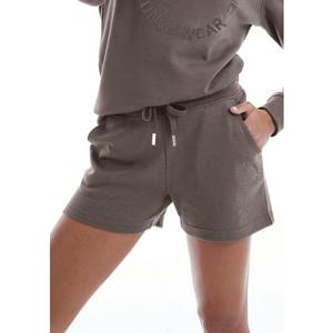 Bench. Loungewear Sweatshort Met geborduurd logo