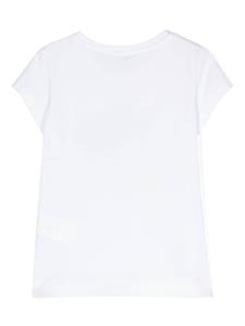 Monnalisa Sweater met grafische print - Wit
