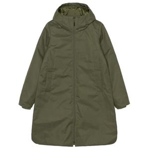 Selfhood - Women's Hooded Coat - Lange jas, olijfgroen