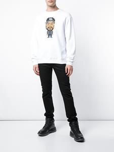 mostlyheardrarelyseen8-bit Mostly Heard Rarely Seen 8-Bit sweater met CMPTN print - Wit