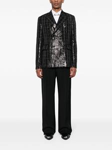 AMIRI Straight pantalon - Zwart