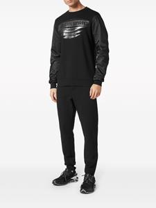 pleinsport Plein Sport Sweater met logoprint - Zwart