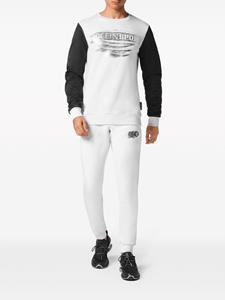 pleinsport Plein Sport Sweater met logoprint - Wit