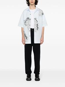 giorgioarmani Giorgio Armani Broek met toelopende pijpen - Blauw