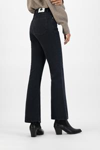 MUD Jeans Damen vegan Jeans Isy Flared - Stone Black