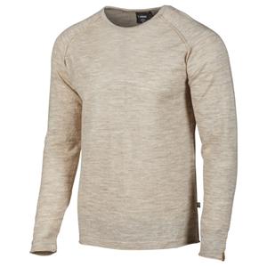 Ivanhoe of Sweden - NLS Beech Crewneck - Wollen trui, beige/grijs