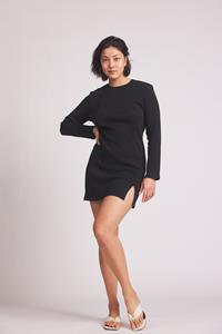 Baìge the Label Damen vegan Brandi Kleid Schwarz