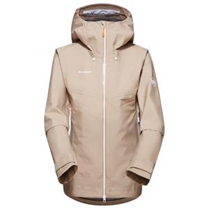 Mammut  Women's Crater IV Hardshell Hooded Jacket - Regenjas, beige