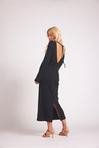 Baìge the Label Damen vegan Kleid Bina Schwarz