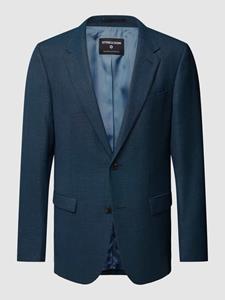 Strellson Slim fit 2-knoops colbert met viscose, model 'Alzer'