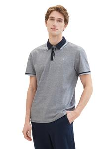 TOM TAILOR Poloshirt, mit Logo-Prägung an der Brust