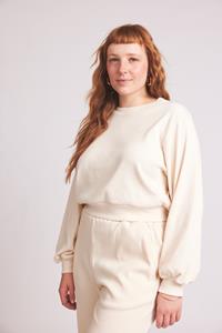 Baìge the Label Damen vegan Sweatshirt Baila Natur